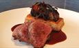 Isle of Wight, Eating Out, The Hambrough, Ventnor, Venison dish
