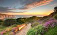 View of the needles from Headon Warren, Isle of Wight - copyright: visitisleofwight.co.uk