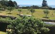 Isle of Wight, Accommodation, Self catering, Hill Croft, Niton Undercliff, Sea View from Bedroom Window