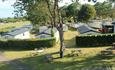 View of caravans at Cheverton Copse Holiday Park, Sandown