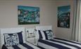 Twin bedroom at The St Leonards, Shanklin, B&B