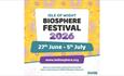 Isle of Wight Biosphere Festival 2026 poster, learning, family activities, art, nature, island wide, local events, what's on