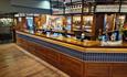 Bar area at The Folly Inn, East Cowes, pub