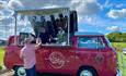 Red Camper converted to Coffee Bar at Wight Buggin', Ryde, Isle of Wight, event, what's on