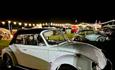 VW Beatle Soft Top at night at Wight Buggin', Ryde, Isle of Wight, event, what's on