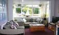 Lounge area at The Swiss Cottage, Shanklin, Isle of Wight, accommodation