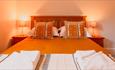Isle of Wight, Accommodation, Self Catering, Luccombe Villa,The Pines Bedroom