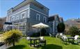 Isle of Wight, Accommodation, Serviced Accommodation, Marlborough Hotel, Shanklin, Garden tables and chairs