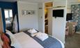 Interior view of the chalet at Norton Grange Coastal Village, Yarmouth, Isle of Wight, Warner Hotels