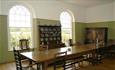 Dining table inside of Newtown Old Town Hall, Things to Do, Isle of Wight, National Trust