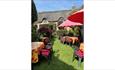 Isle of Wight, Eating Out, Food and Drink, Old Thatch Tea  Shop and Tea Gardens, Old Shanklin Village, Garden