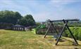 Outdoor play area at The Blacksmiths, pub, Isle of Wight