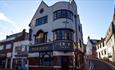 Isle of Wight, Eating Out, Food and Drink, Pier View, COWES, Image of outside of pub