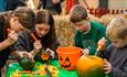 Isle of Wight, October Half Term, Autumn, Tapnell Farm, Pumpkin Carving