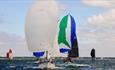 Yachts racing in the Royal Solent Yacht Club Contessa Regatta, sailing event, Yarmouth, Isle of Wight, what's on - image credit: RSYC