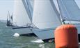 Yachts racing in the Royal Solent Yacht Club Contessa Regatta, sailing event, Yarmouth, Isle of Wight, what's on - image credit: RSYC