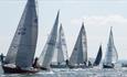 Yachts racing in the Royal Solent Yacht Club Contessa Regatta, sailing event, Yarmouth, Isle of Wight, what's on - image credit: RSYC