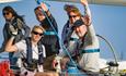 Spectators in Cowes happy crew for the Round the Island Race, Isle of Wight, What's On - Image credit: Paul Wyeth