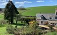 Isle of Wight, Accommodation, Rowborough Cottage, Image Showing beautiful views over Cottage and surrounding countryside