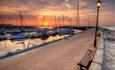 Isle of Wight, Transport, Ryde Marina, walkway