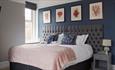 Inside view of Osborne Room at Sentry Mead, Totland, Isle of Wight, coastal B&B, accommodation