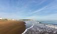 Sunny day at Sandown beach, Isle of Wight, Things to Do