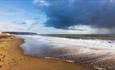 Clouds rolling in over Sandown beach, Isle of Wight, Things to Do