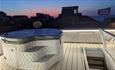 Isle of Wight, Accommodation, Cowes, Self Catering, Seafarers View, Roof Top at night