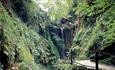 Waterfall at Shanklin Chine, Things to Do, Isle of Wight