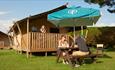 Isle of Wight, Accommodation, Glamping, Caravan and Motorhome Cluib, Southlands, Sandown, Newchurch, Safari Tent 1