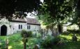 Isle of Wight, Things to Do, St Boniface Old Church, View through trees