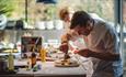 Steve Drake cooking, Joyride Festival, Isle of Wight, cycling, wellness, health & wellbeing, food, music, what's on, event