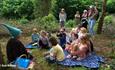 Storytelling at Isle of Wight Biosphere Festival, learning, family activities, art, nature, island wide, local events, what's on - credit: Sue Bailey