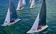 Swallows racing at Cowes Classics Regatta - image credit: Tim Jeffreys