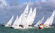 Yachts racing in the 2023 Taittinger Royal Solent Yacht Club Regatta, Yarmouth, sailing, what's on, event - photo credit: Jake Sugden