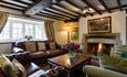 Drawing room at Tapnell Manor, Self-catering, West Wight, Isle of Wight