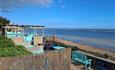Isle of Wight, Eating Out, Bembridge, The Beach Hut, Outside Seafood Kitchen and Bar