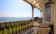 Isle of Wight, Accommodation, The Clifton, Shanklin,Balcony View