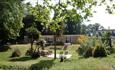Isle of Wight, Accommodation, Self Catering, The Pool House, Sandford, Rear Garden