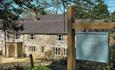 Outside view of Mottistone Manor Farmhouse, National Trust, Isle of Wight, self catering - Image credit: Mike Henton