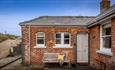 Outside view of Pomone, National Trust, Isle of Wight, self catering - image credit: Mike Henton