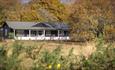 Outside view of The Old Club House, Isle of Wight, Self Catering, National Trust - image credit: Mike Henton