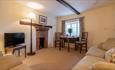 Sitting room at 1 Compton Farm Cottage, Isle of Wight, National Trust, self catering - image credit: Jake Turner