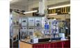 Variety of cabinets inside of Ventnor Heritage Centre, museum, history, Isle of Wight