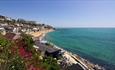 View of Ventnor Beach from cliff, Isle of Wight, Things to Do
