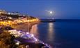 Full moon over Ventnor Beach, Isle of Wight, Things to Do