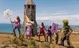 Performers by the Pepperpot at Ventnor Fringe, festival, arts,  event, what's on, Isle of Wight, Credit image: Vicki Couchman