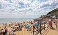 People enjoying Ventnor beach, Isle of Wight, Things to Do