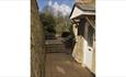 Outside side pathway of The Victorian Lodge, Ryde, Self Catering