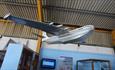 Replica of the Princess flying boat at Wight Aviation Museum, Sandown, attraction, Isle of Wight history